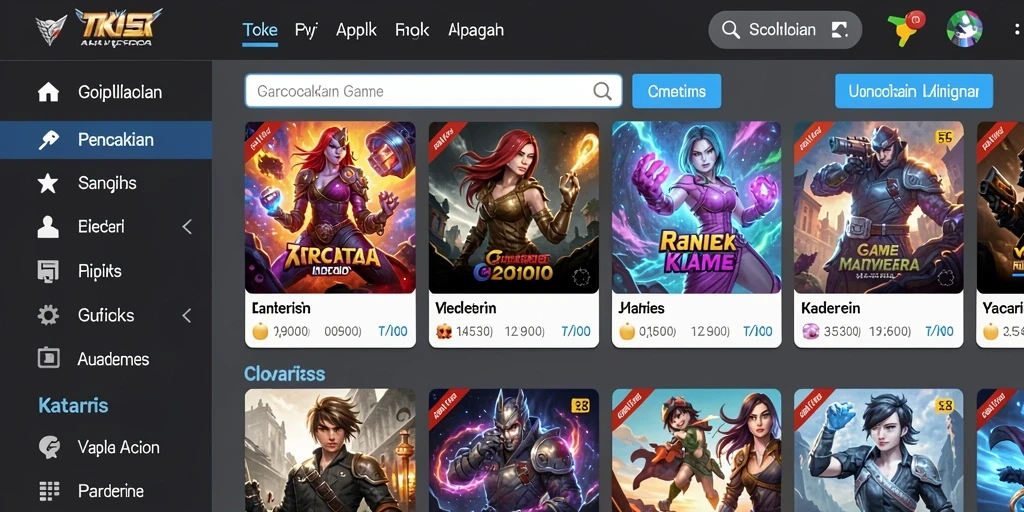 Tampilan antarmuka yang menarik dan user-friendly.