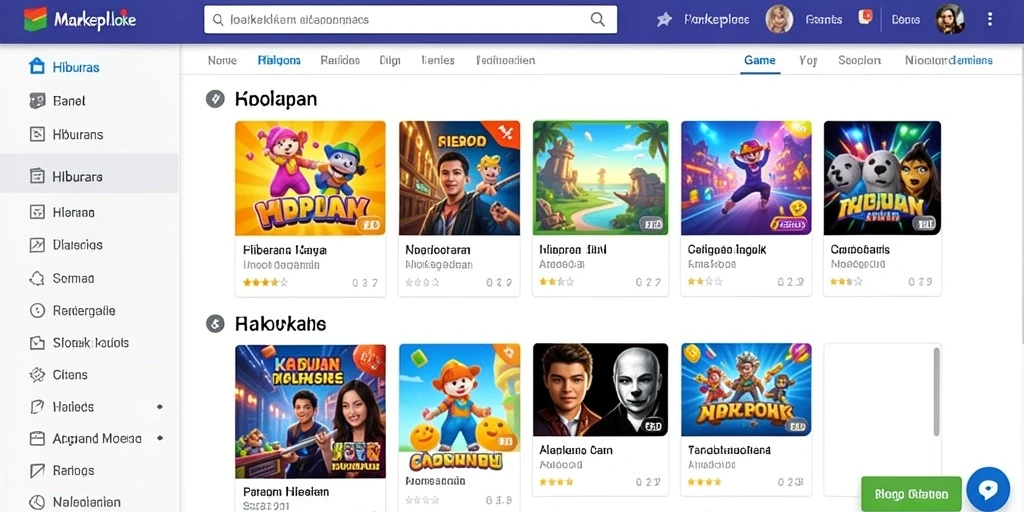 Tampilan antarmuka pengguna yang ramah dan modern.