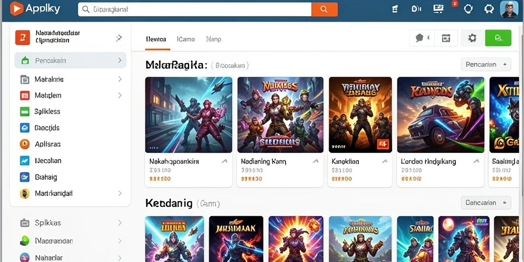 Tampilan antarmuka yang user-friendly