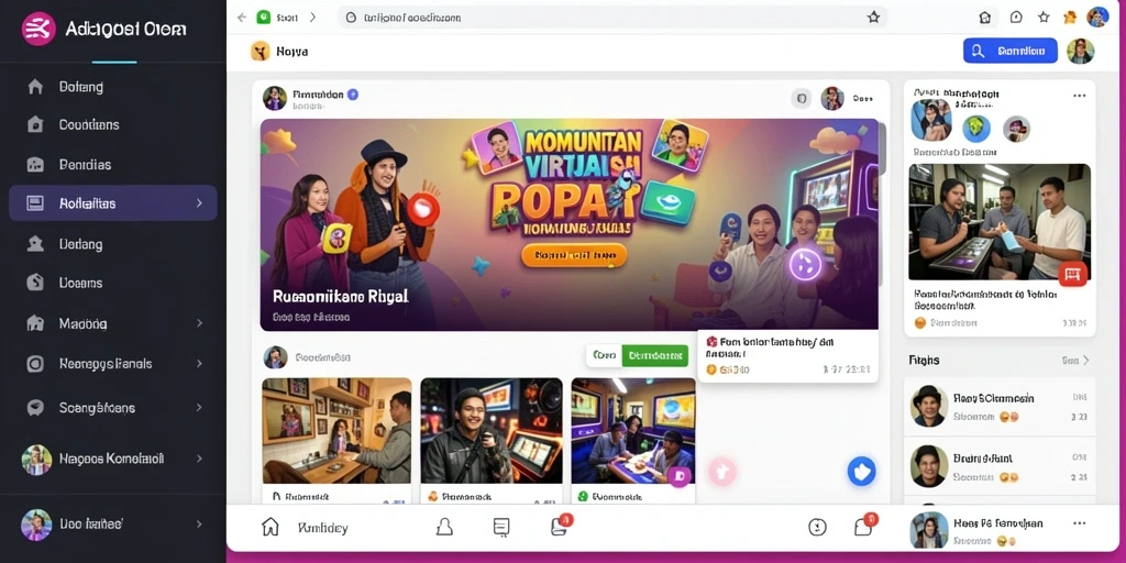 Tampilan antarmuka yang menarik dan mudah dipahami.