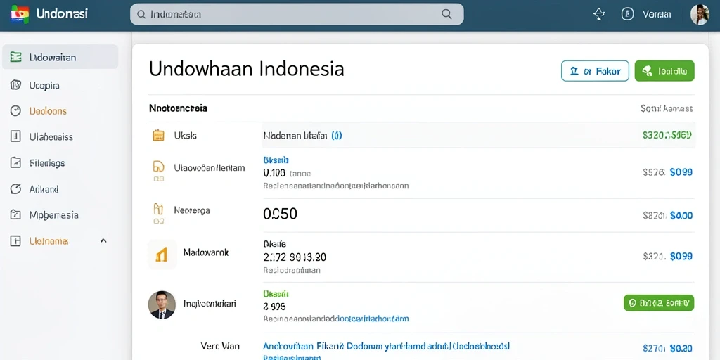 Tampilan antarmuka yang intuitif dan menarik.