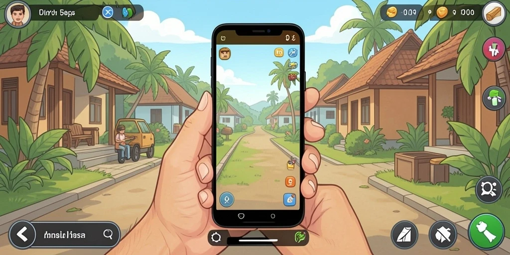 Screenshot menunjukkan tampilan antarmuka yang intuitif.