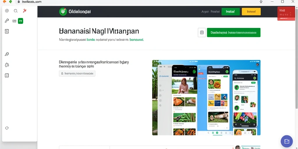 Tangkapan layar GOWIN menunjukkan tema permainan yang menarik.