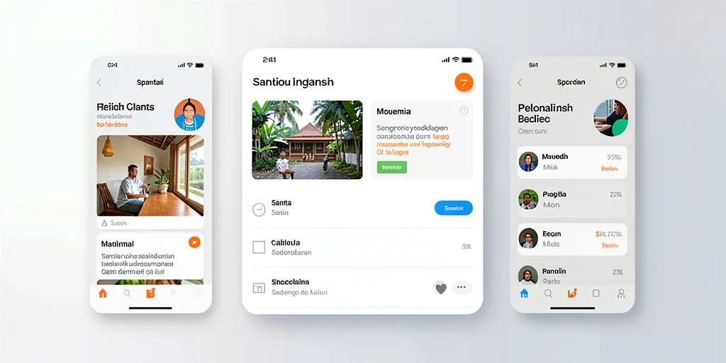 Tampilan antarmuka yang modern dan intuitif.