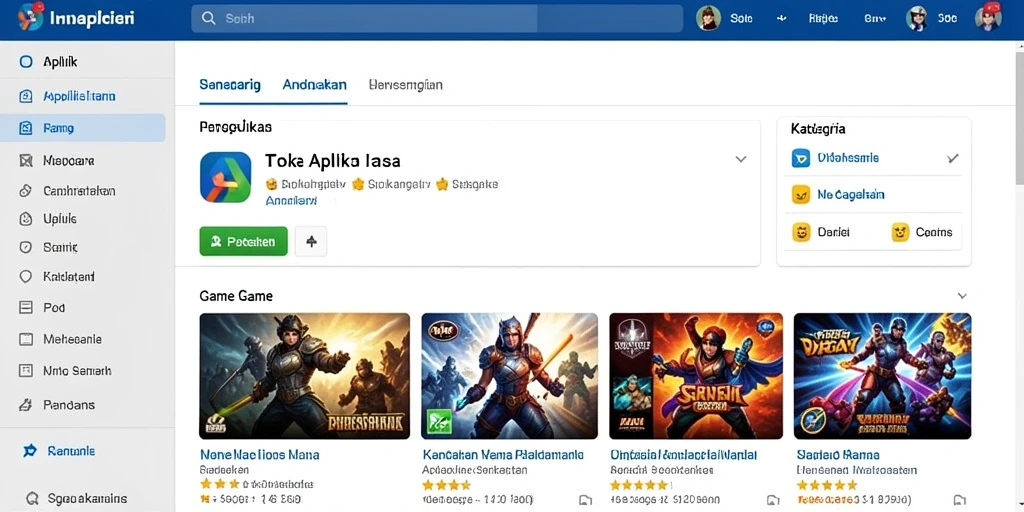 Tampilan antarmuka yang ramah pengguna.