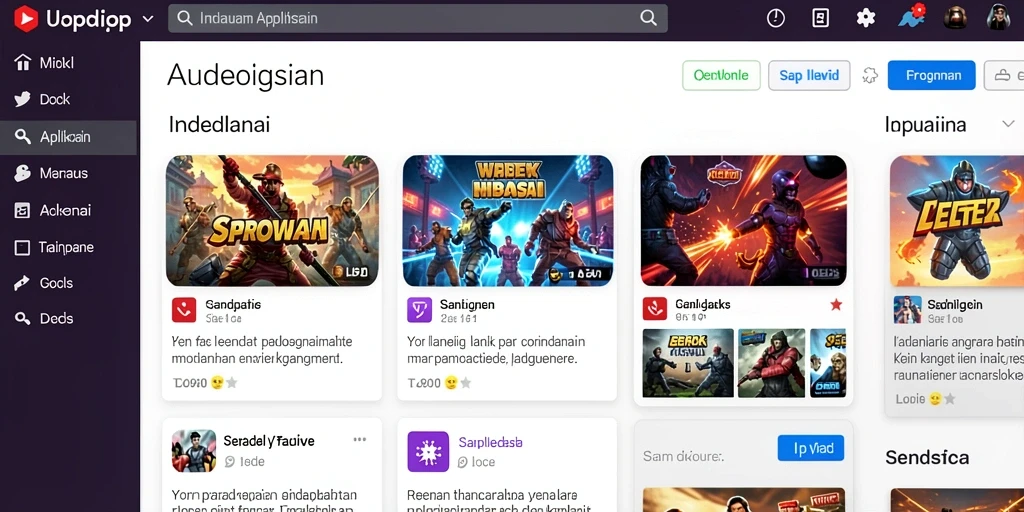 Antarmuka pengguna yang menarik dan mudah digunakan.