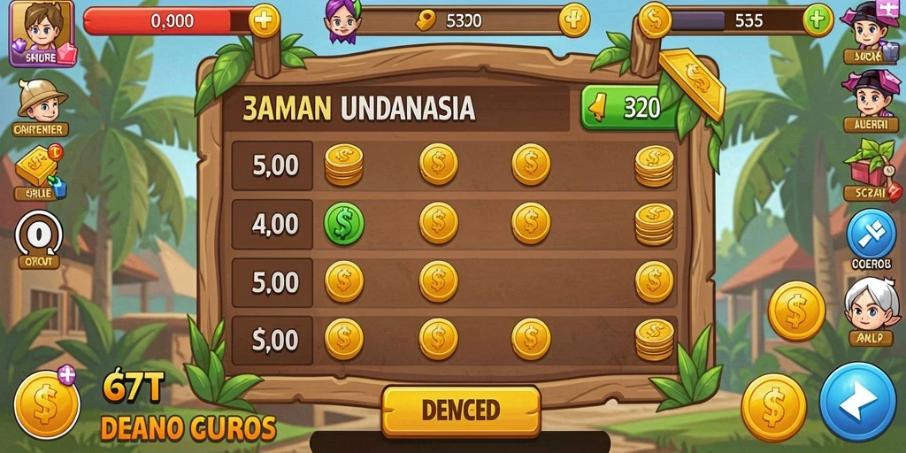 Tampilan antarmuka yang user-friendly.