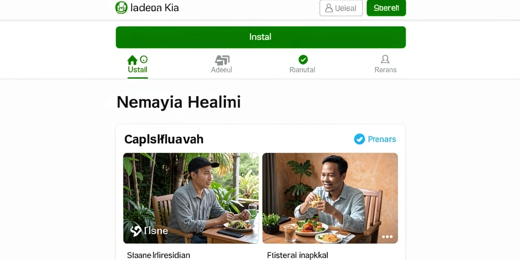 Tampilan antarmuka yang menarik dan intuitif.