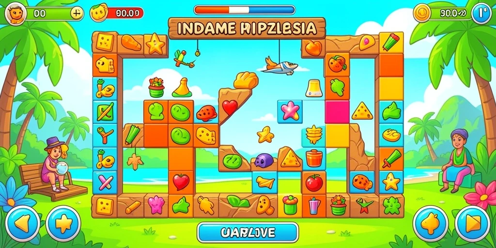 Tangkapan layar menampilkan gameplay seru di dalam SINGA8.